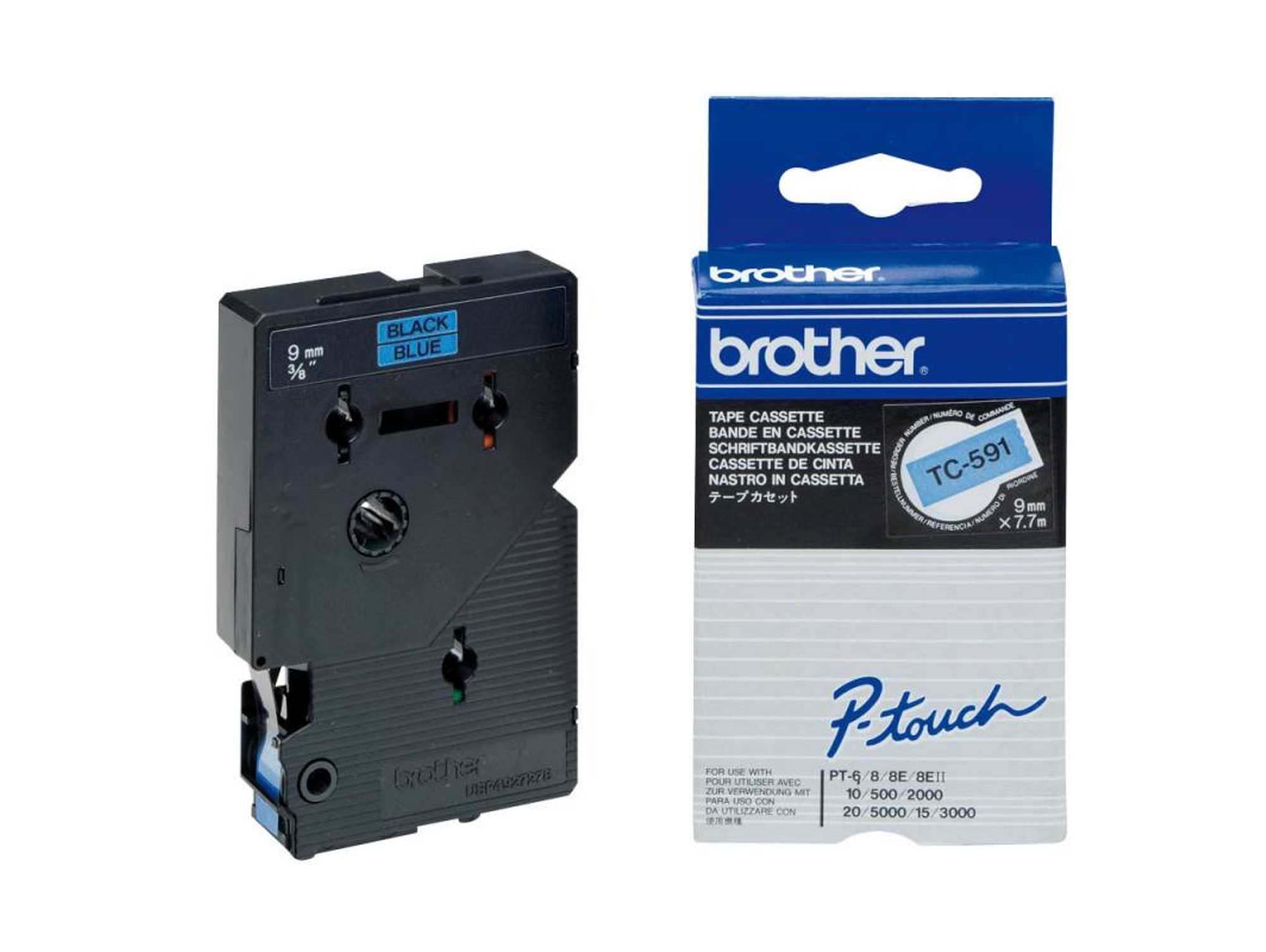 Cinta BROTHER TC591 laminada