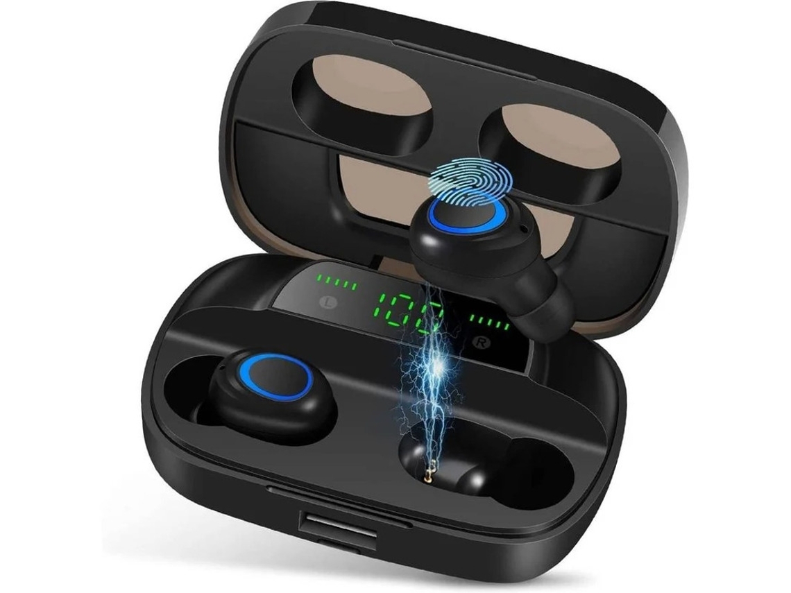 Auriculares In Ear Yizhood True Wireless Bluetooth Negro