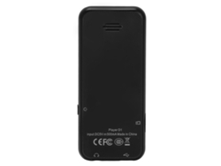 Reproductor MP3 Bluetooth 5.0 de 1,8 pulgadas con radio FM, libro electrónico, reducción de ruido HD y memoria flash de 16 GB para deportes.