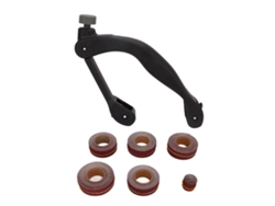 Soporte De Abs Para Lijado Manual De Madera Y Metal Con 6 Bandas Abrasivas.