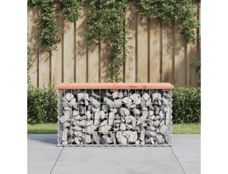 Banco De Jardín VIDAXL Marrón Madera (83x31,5x42 cm)
