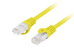 Cable De Red Lanberg Pcu6-10cu-0050-y Cat6 Utp 0,5 M Amarillo