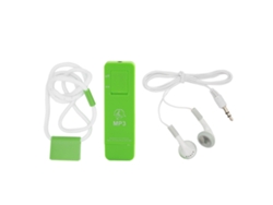 Mali reprodutor Mp3 com Som Lossless Suporta Até 64gb Mini Reprodutor de Música para Estudantes Corrida Viagem Verde