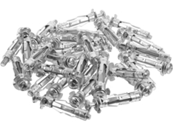 30 Acero 30 Materiales Tuercas Huecas En Acero Galvanizado Tornillos, Piezas, Sujetadores Sólidos Y
