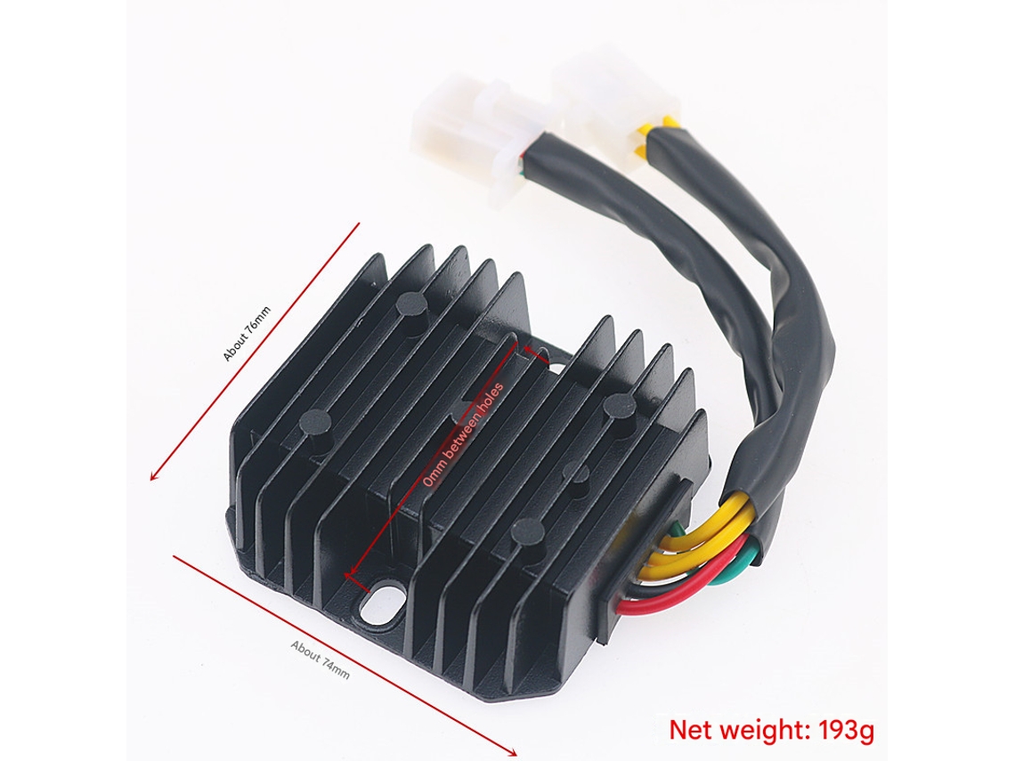 Regulador Rectificador De 6 Cables Ch-125 – Con Luz De Carga