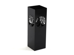 Paragüero VERSA Árbol de la vida Negro Metal Hierro 15 x 49 x 15 cm