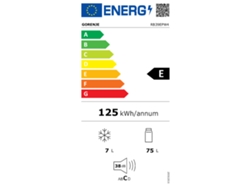 Frigorífico independiente combinado Gorenje 82 LE blanco RB39EPW4