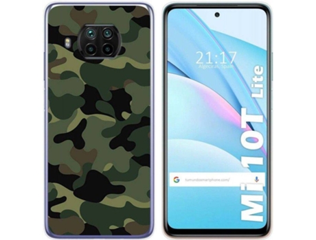 Carcasa Xiaomi Mi 10T Lite TUMUNDOSMARTPHONE Camuflaje Multicolor