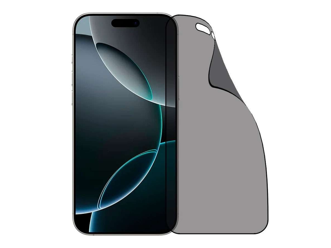 Cristal Templado Irrompible Antiespía Para Iphone 17