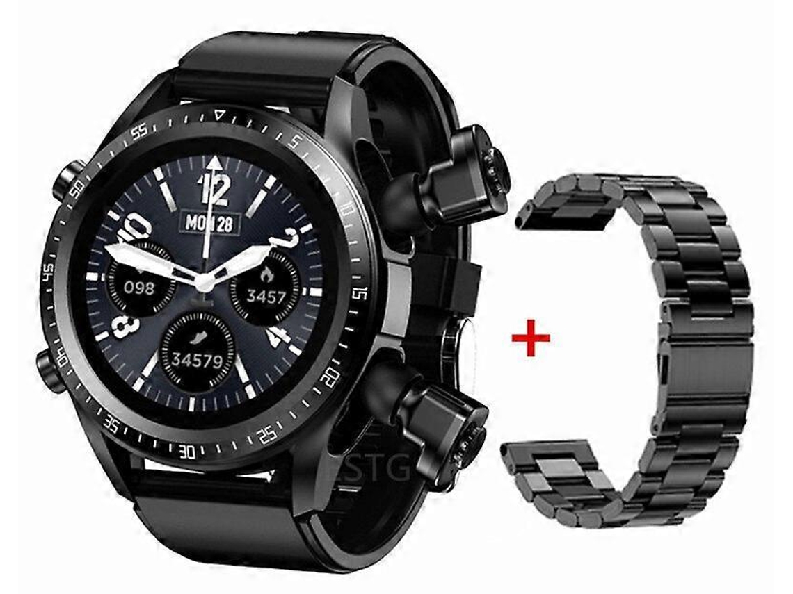 Reloj inteligente Jm03 Tws 2 en 1 para hombre, con auriculares inalámbricos Bluetooth, estéreo de alta fidelidad, compatible con Android e iOS, Ly Ebike