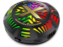 Ventilador Multifuncional Para Teléfono Con Efectos De Iluminación Y Funcionamiento Silencioso.