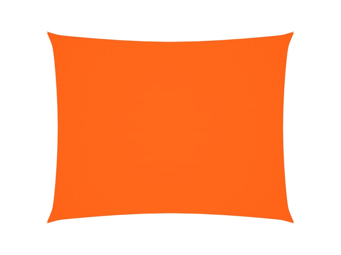 Maison Exclusive - Toldo De Vela Rectangular Tela Oxford Naranja 6x8 M