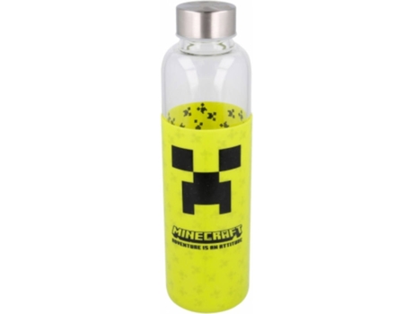 Botella MINECRAFT Verde (585 ml)