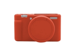 Caso Protetor De Silicone Macio Para Sony Zv-1 Laranja