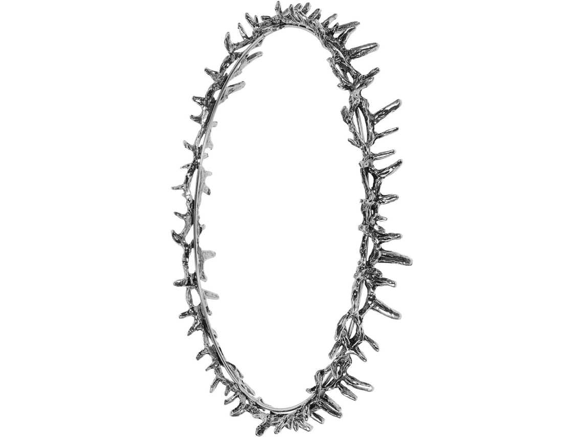 Corona De Boda De Metal Plateado Nuobesty, Resistente A La Deformación, Diseño Único, Ligera Y