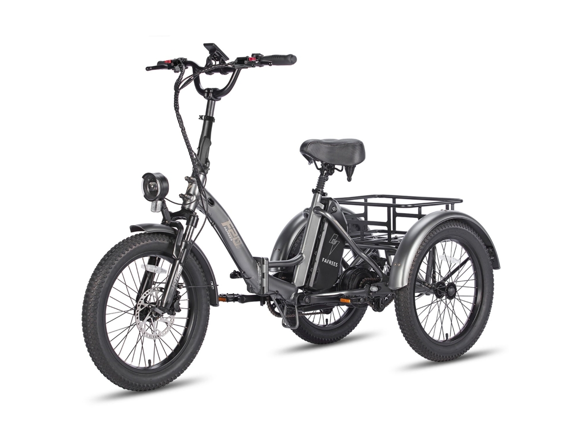 Fafrees F20 Mate Bicicletas Eléctricas - Motor 250w Batería 48v20ah 20" Neumáticos Freno De Disco Hidráulico - Gris Plomo