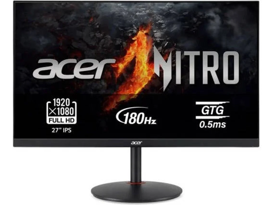 Monitor Gaming ACER Nitro XV270M3 (27'' - Led IPS -FullHD - 180 Hz - FreeSync Premium - Negro)
