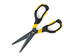 SDI Black Titanium Tijeras Multiusos de Titanio Antiadherentes de 17 Cm Apta Zurdos Amarillo