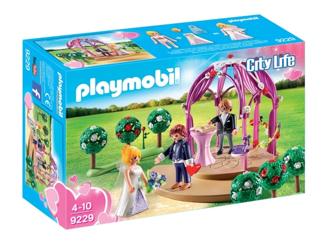 PLAYMOBIL City Life: Pabellón Boda 9229 (Edad Mínima: 4)