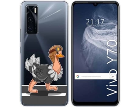 Carcasa Vivo Y70 TUMUNDOSMARTPHONE Avestruz Multicolor