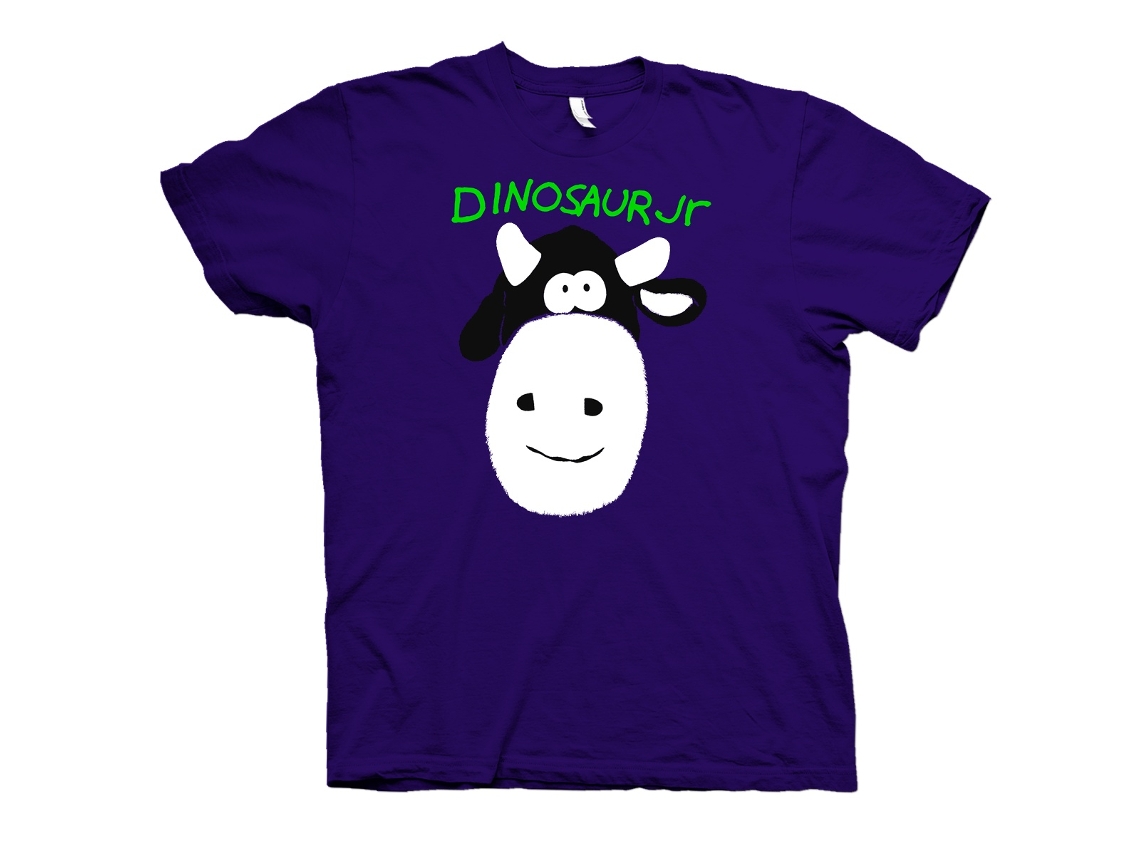 Dinosaur Jr. Cow T-shirt Rockinstone Unisex Adults Best Sellers Size:s