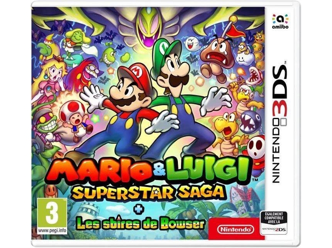 Juego Nintendo 3DS Mario & Luigi: Superstar Saga + The Bowser Minions