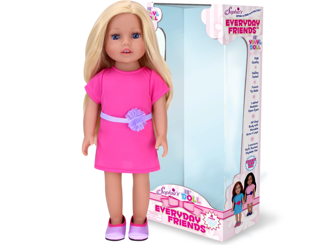 Accesorios de Muñecos SOPHIA'S (Vinil - Rosa - 45,7 cm)