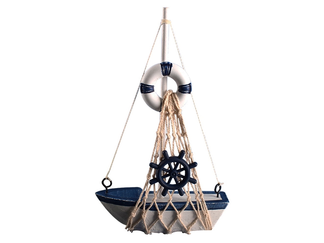 Decoración Decoraciones Velero Barco Adorno De Madera Modelo Náutico Decoración De Playa Océano Barco Barcos Vela Baño