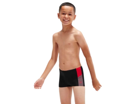 Boxer de Natação Dive Preto 13-14 Years Rapazspeedo