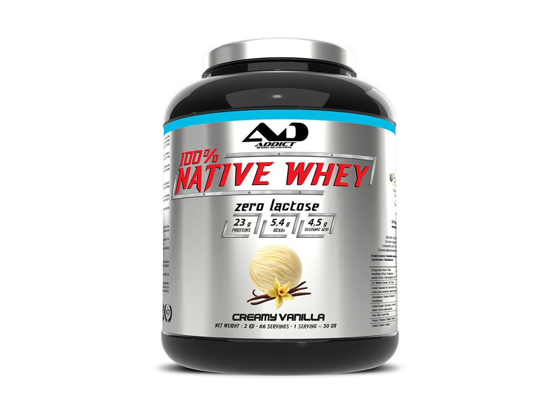 Nutrición deportiva 100% nativa Whey Addict (2 kg)