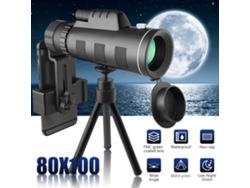 Telescopio 80x100 Para Niños, Principiantes Y Adultos, Telescopio Refractor Con Trípode Ajustable Siurn