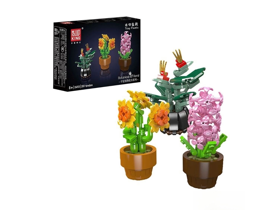 Mould King Plantas En Maceta 24113