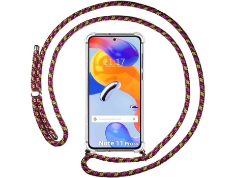 Carcasa Xiaomi Redmi Note 11 Pro TUMUNDOSMARTPHONE Colgante Rosa