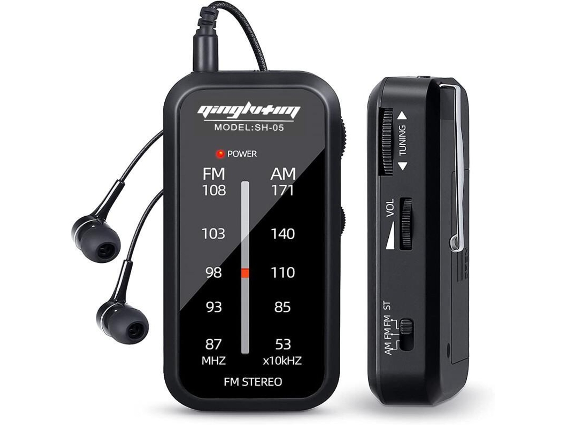 Mini Radio Portátil Am/fm