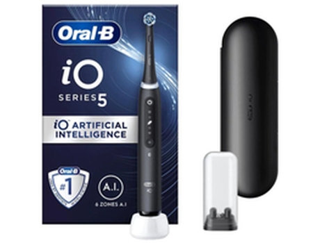 Cepillo de Dientes Eléctrico BRAUN iO5 (Negro)