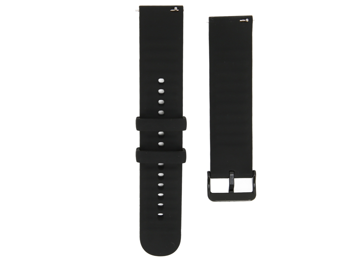 Pulseira De Silicone Ajustável Para Amazfit Gts 3/gts 3 Pro Transpirable Pulseira De Smartwatch Preta