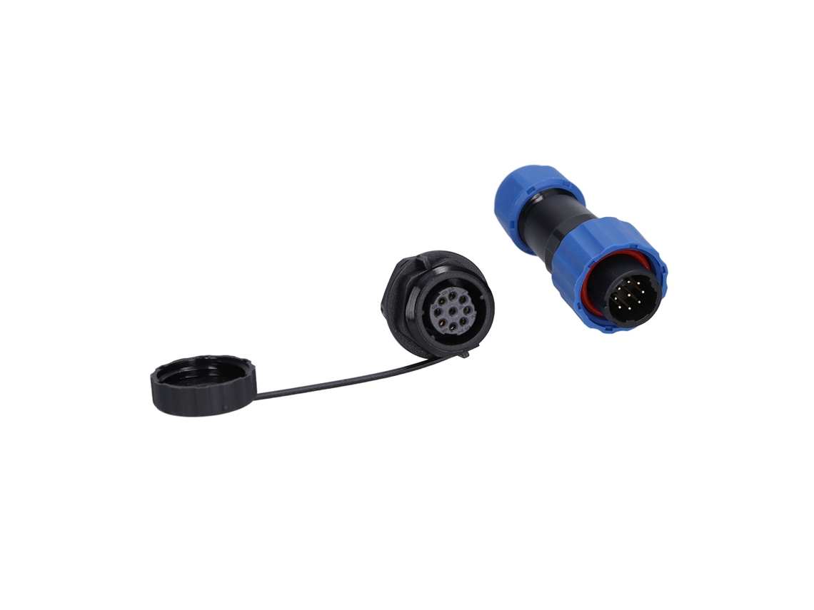 Conector De Aeronave De 9 Pines Resistente A La Oxidación Para Equipos De Comunicación