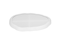 Molde De Silicona Para Resina Irregular Transparente Diy Para Principiantes