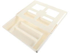 1 Juego De Organizador Adhesivo Para Debajo Del Escritorio, Caja De Almacenamiento Para Cajones, Diseño Práctico.