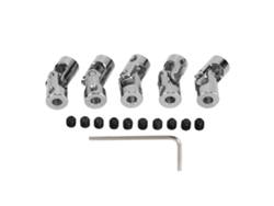 Buje De Eje Rotativo Universal De 2 Etapas Y 4 Mm Para Motor De Coche, Barco O Rc (pieza De Repuesto Para Automoción, 5 Unidades)