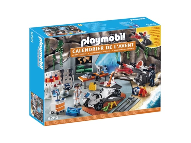 PLAYMOBIL Figures: Calendario de Adviento - Agentes - 9263