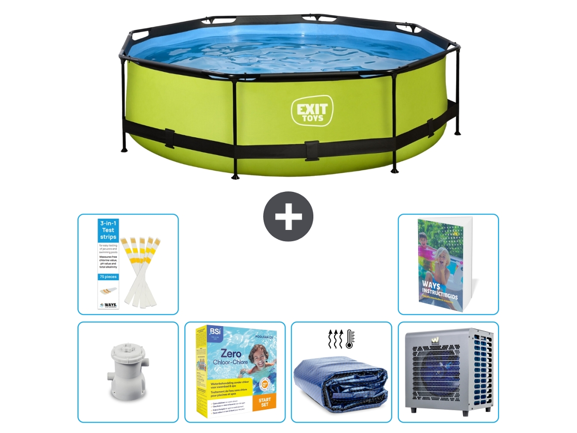 Exit-toys Piscina Exit Redonda - 300x76 Cm - 7-peças S331