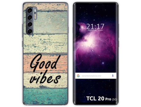 Carcasa TCL 20 Pro 5G TUMUNDOSMARTPHONE Dibujos Multicolor