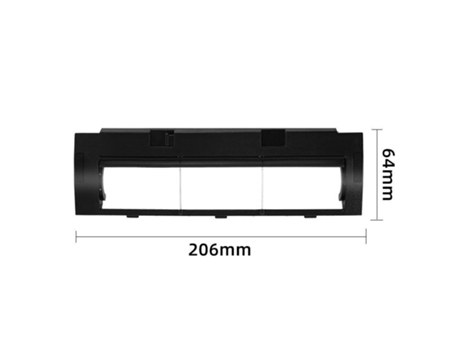1 Uds. Para Proscenic M7PRO M7MAX accesorios de aspiradora robótica reemplazo de la cubierta del cepillo del rodillo principal