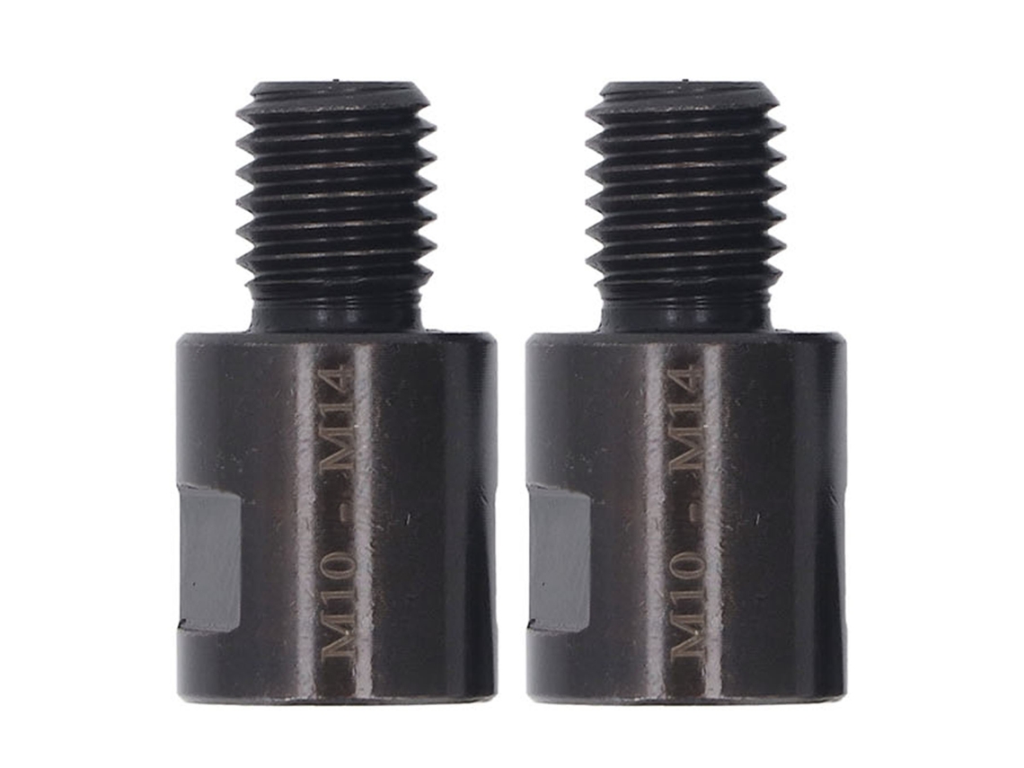 2pcs Adaptador Convertidor Para Amoladora Ángulo Cvr Acero Hembra A Macho Conector Interfaz M10 A M14