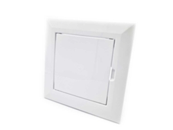 Paneles de Inspección Duraderos 100x100mm Puerta de Acceso Panel Blanco de Pared Plástico ABS