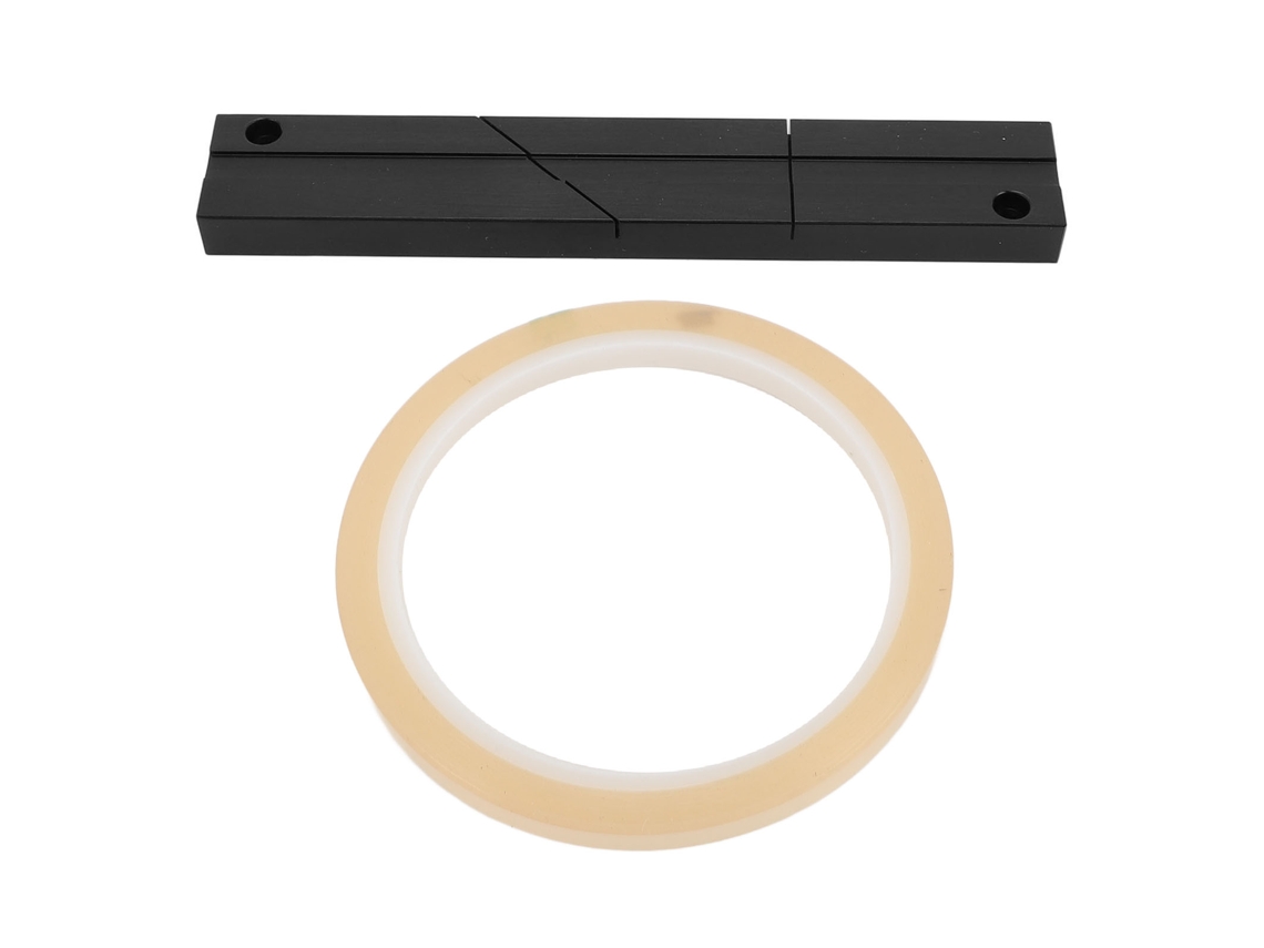 Kit De Empalme De Cinta De 1/4" (10 Pulgadas) De Carrete A Carrete De Aluminio Revoxsonido