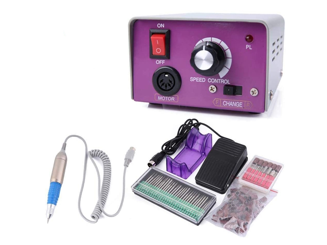 Kit Profesional De Taladro Eléctrico Para Uñas Con Lápiz, Limas Y Accesorios Para Manicura Y Pedicura.
