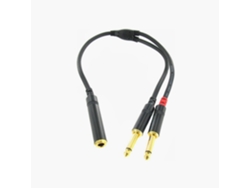 Cable Cfy Kpp de 0,3 m con 2 conectores jack/jack CORDIAL