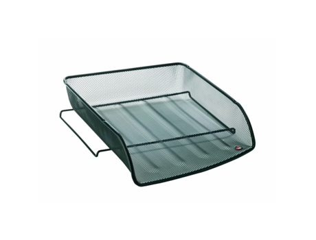 Bandeja clasificatoria Archivo 2000 Apilable Din A4 Negro Rejilla (34 x 28,5 x 7,5 cm)